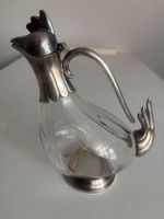 Vintage Wein Hahn-Dekanter versilbert - Italien 60er