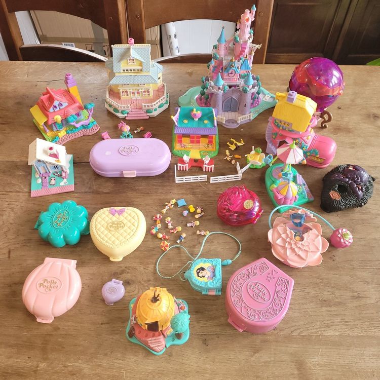 Lot De Personnages Polly Pocket Vintage 1995 - Ensemble Complet