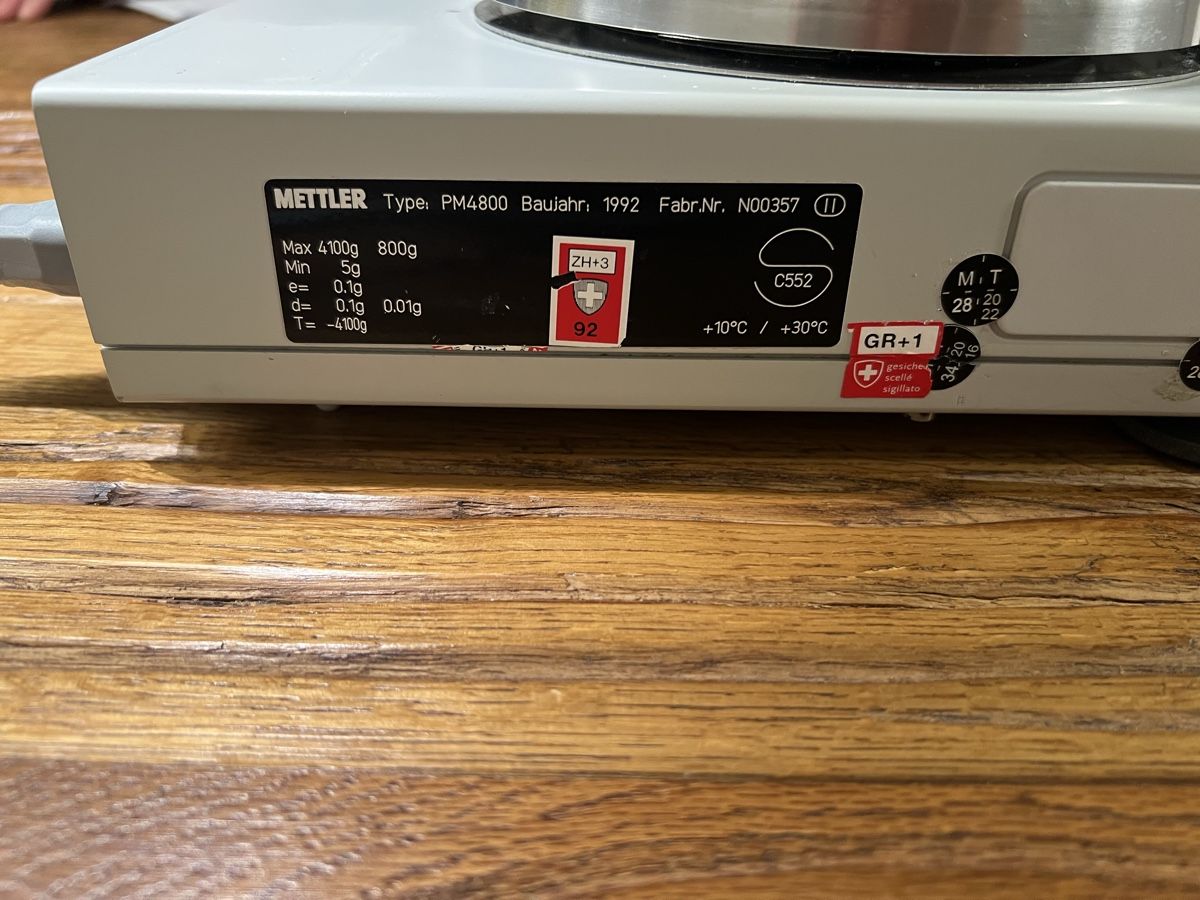 Mettler Toledo Accessori da laboratorio: METTLER PM4800 Waage 4100g/0.1g – Nuovo (secondo la descrizione) da Chur venduto da ZATO 2