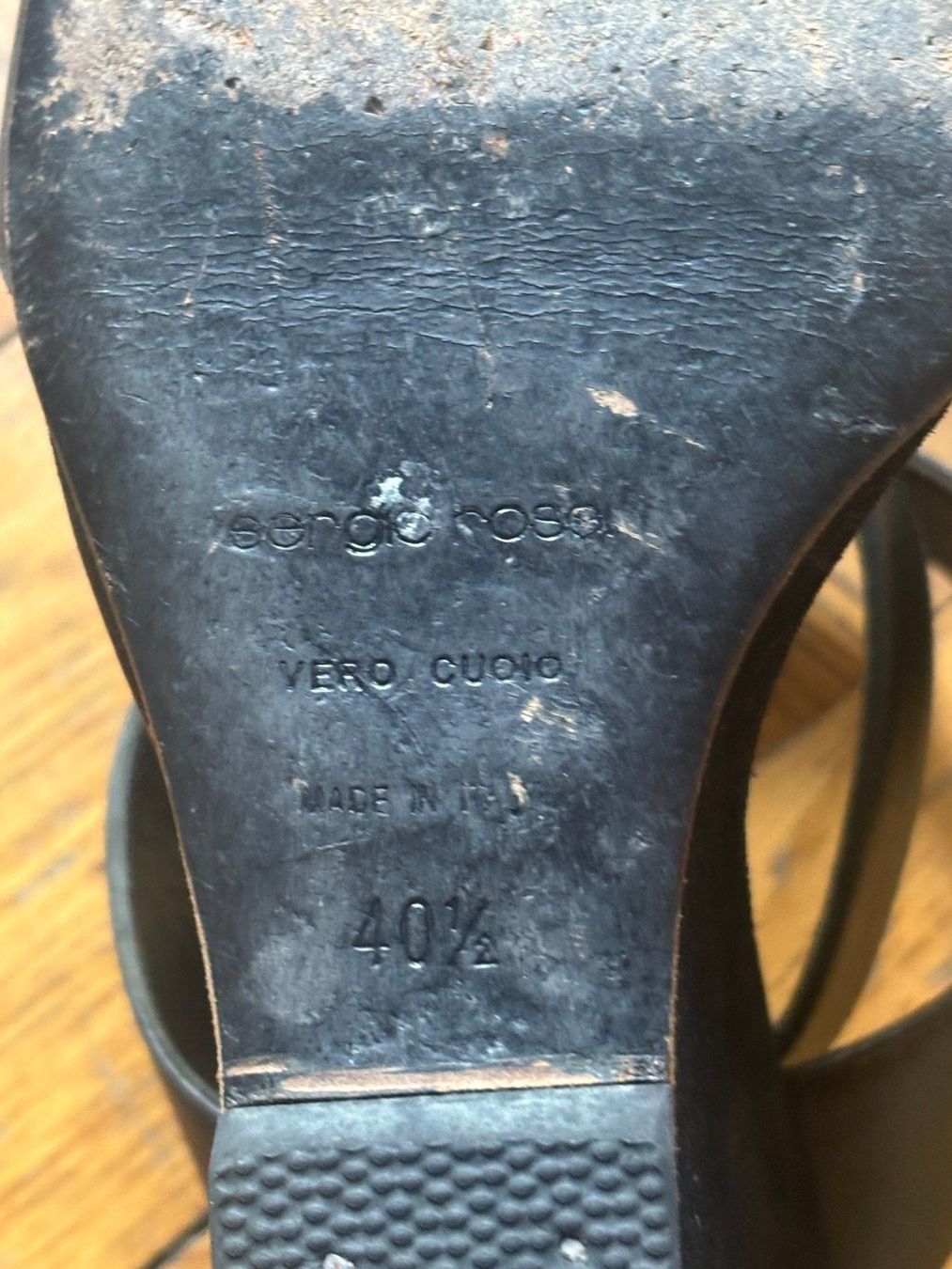 Sergio Rossi Damenschuhe: Sandales ouvertes Sergio Rossi – Gebraucht aus Genève von alexmcg 4