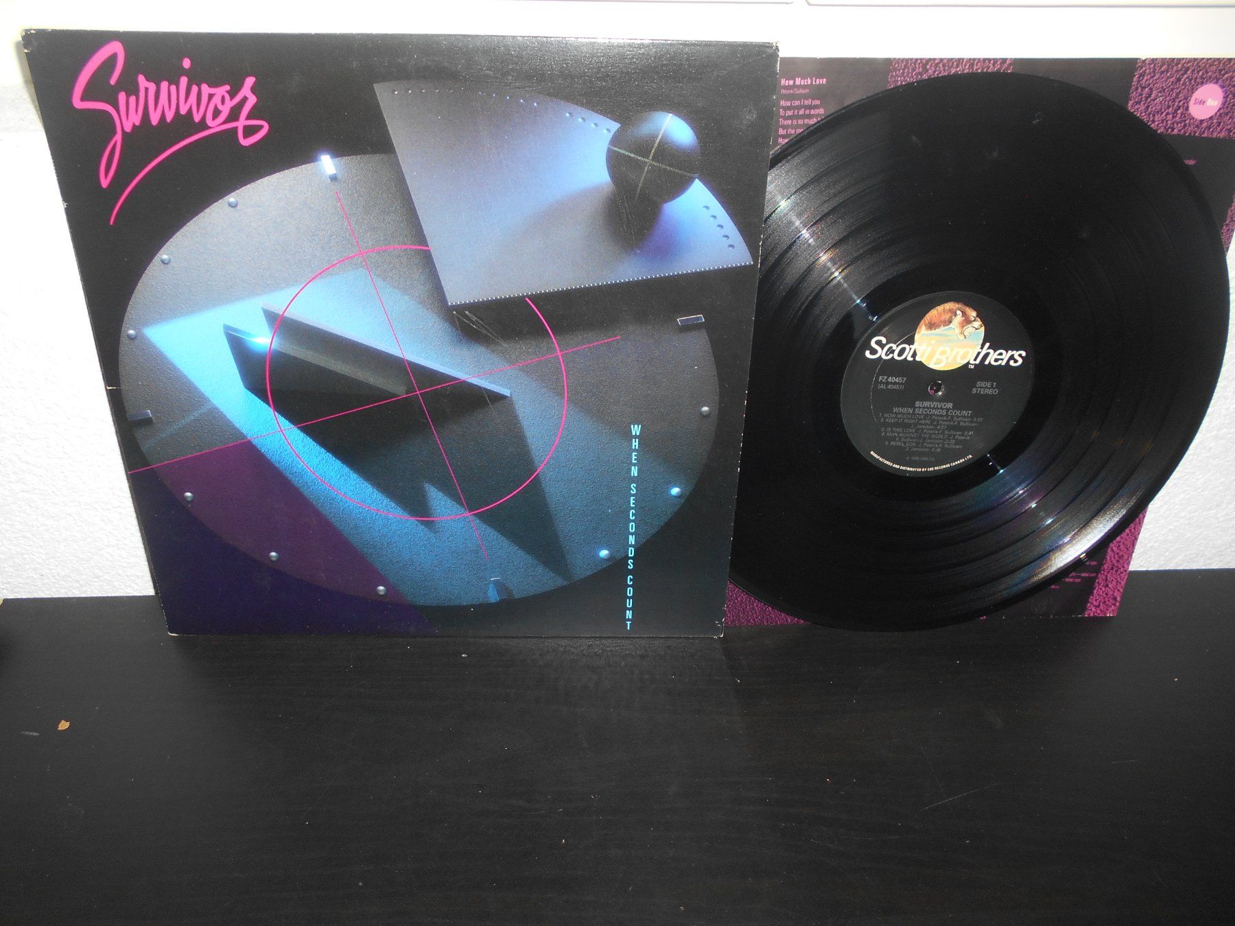 Dischi in vinile: Survivor – When Seconds Count / 1986 – Usato da Aarberg venduto da witchhunter01