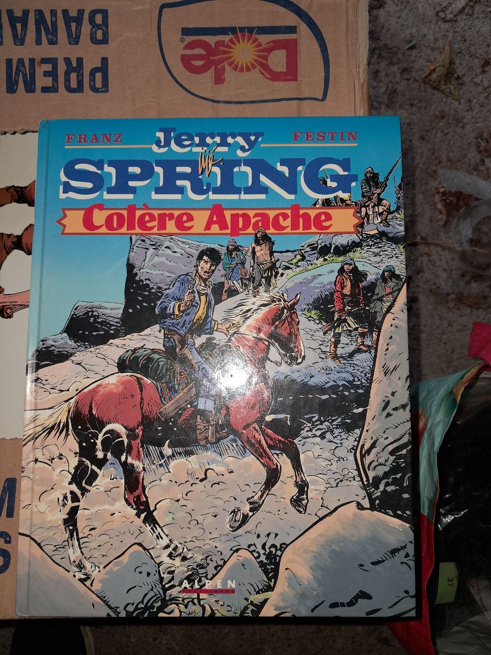 Fumetti: Bd Jerry Spring : Colère Apache – Usato da Le locle venduto da juliensaran