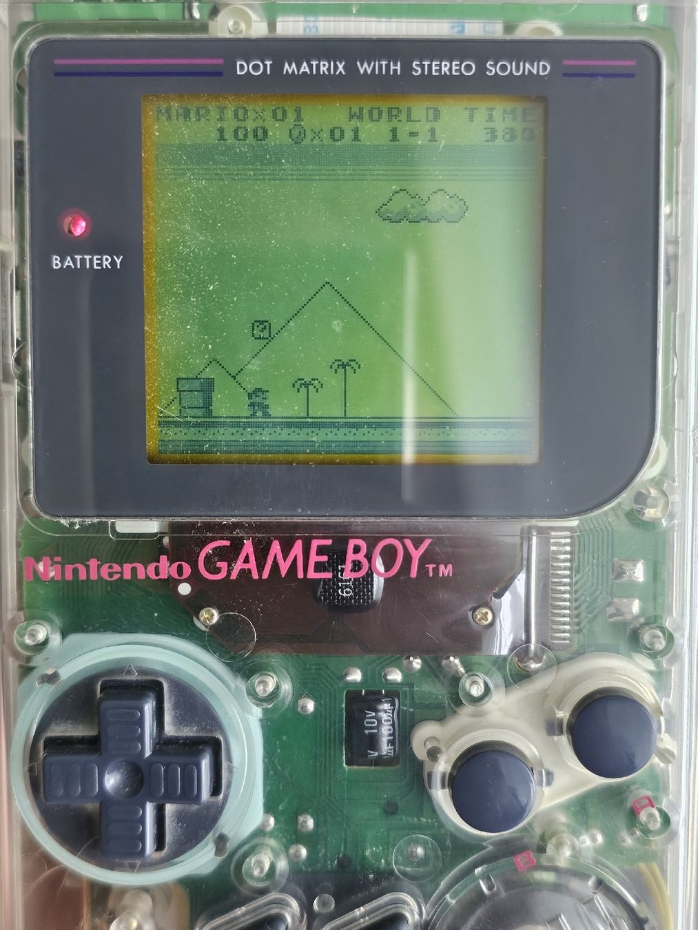 Nintendo Console: Nintendo GameBoy Classic Clear original officiel nintendo – Usato da Pully venduto da RandomZero 6