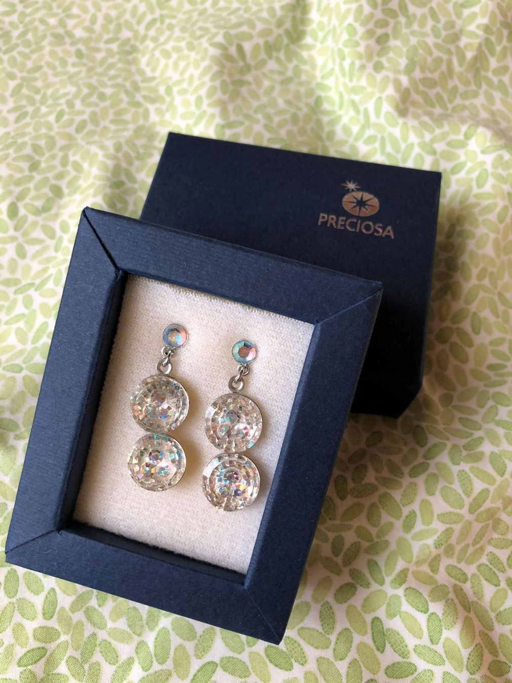 Boucles d'oreille: Preciosa Livia 2 Crystal AB Ohrstecker – Original – D'occasion à Schwerzenbach par cygnuss 4