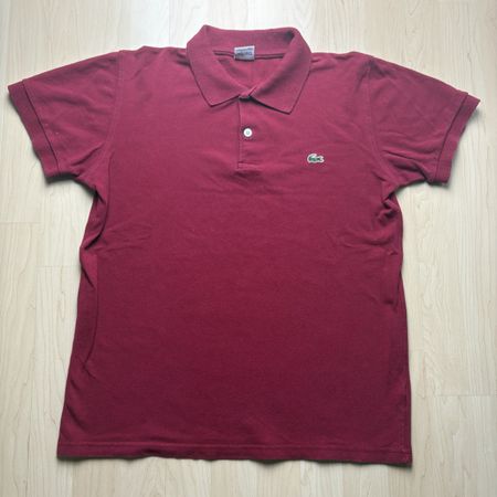Lacoste Weinrot Poloshirt(L)|Vintage|Y2K