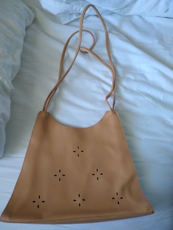 Light brown Bag With Cutouts