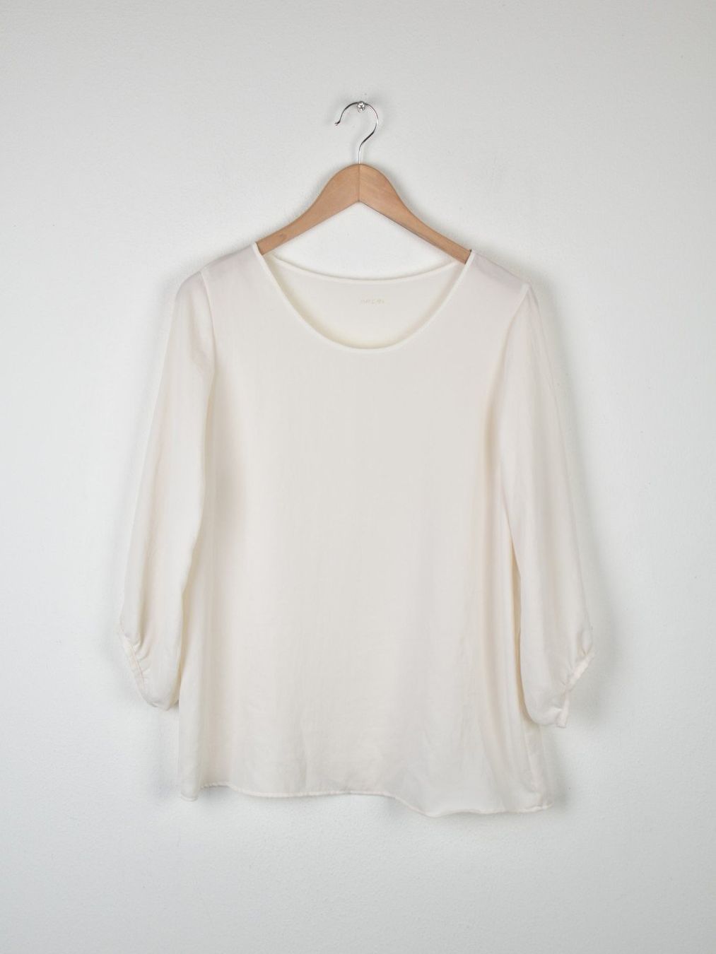 Marc Cain Camicette: Marc Cain Blusenshirt Gr.36, offwhite – Usato da Nürensdorf venduto da 2ND_STORY