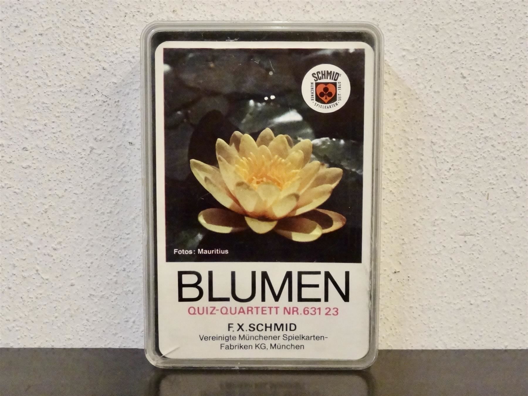 Giochi: altes Quartett BLUMEN-QUARTETT BLUMEN – Usato da Kerzers venduto da wisaundso