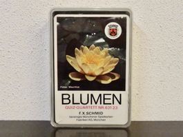 altes Quartett BLUMEN-QUARTETT BLUMEN