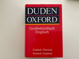 Duden Oxford - Grosswörterbuch Englisch, Top Zustand!