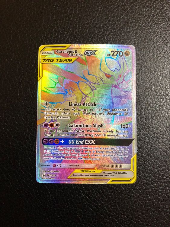 Garchomp & Giratina GX (247/236) [Sun & Moon: Unified Minds] main image 0