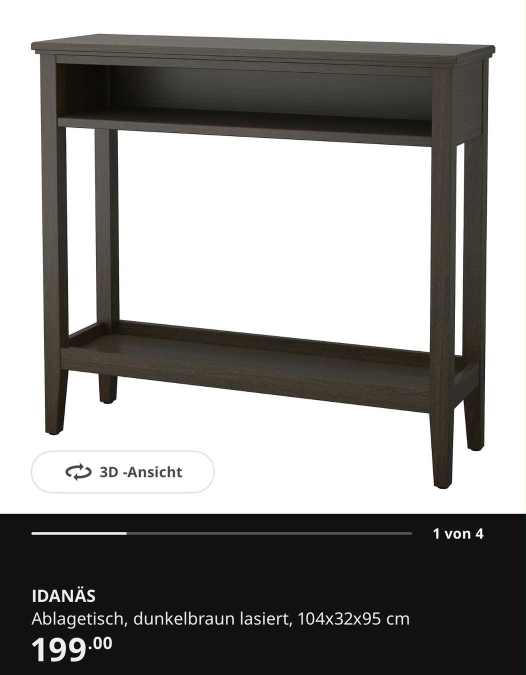 Nachttische: IKEA Idanäs - Ablagetisch – Gebraucht aus Schaan von bea_b2dz 4