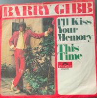 Vinyl-Single Barry Gibb - I'll Kiss Your Memory