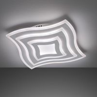 LED Deckenleuchte, Dimmer, 43 cm x 43 cm