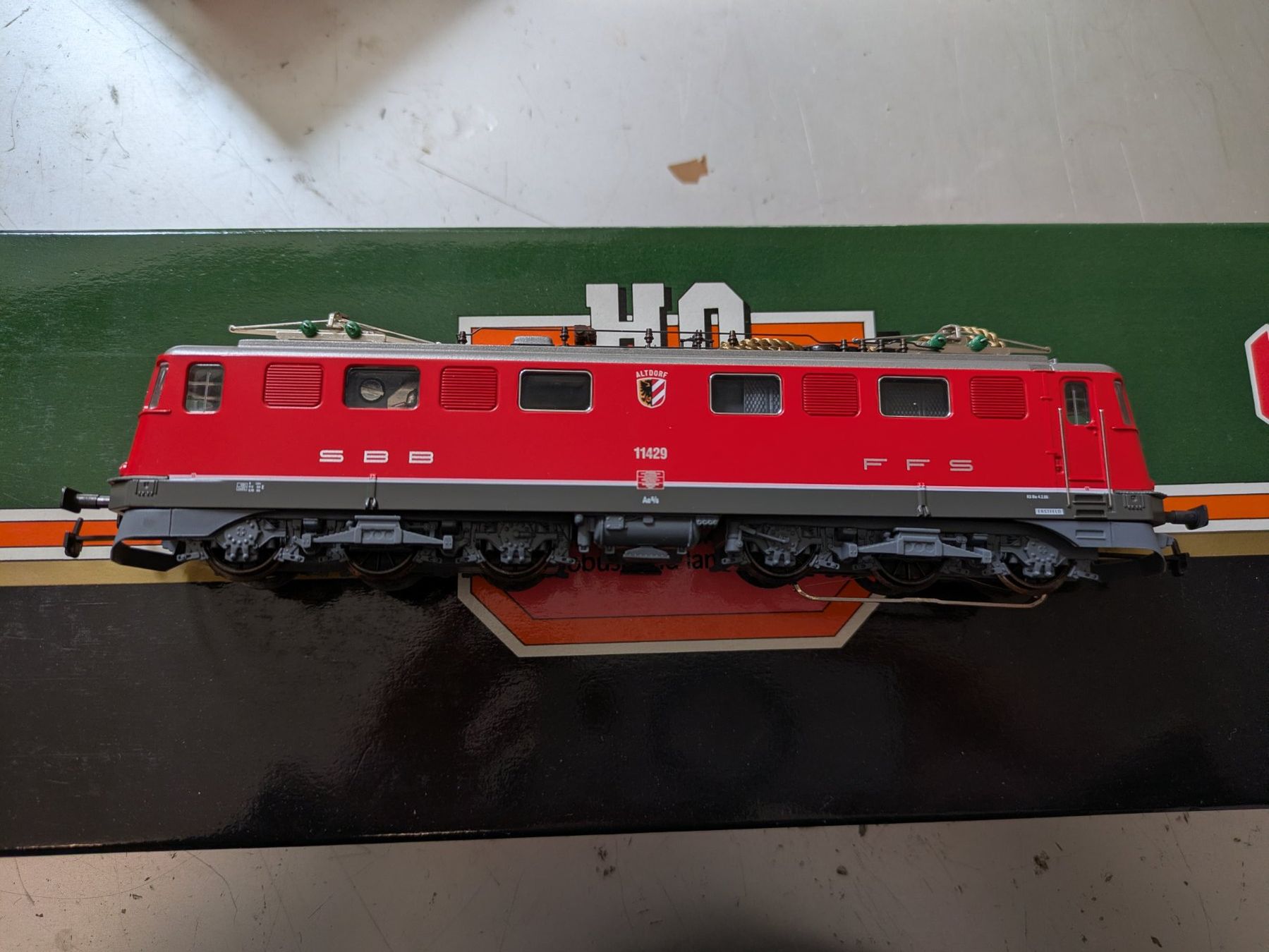 Hag Modelleisenbahnen: HAG 124 E-Lok Ae 6/6 Altdorf SBB – Neu (gemäss Beschreibung) aus Lohn SH von Gitane0 5