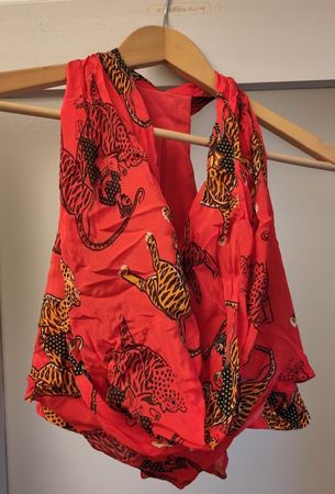 Rotes Top von Masaba, passt Reformation, Gucci, Gr. S, neu