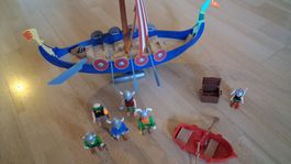 Playmobil Astérix - bateau des pirates avec figurine Astérix
