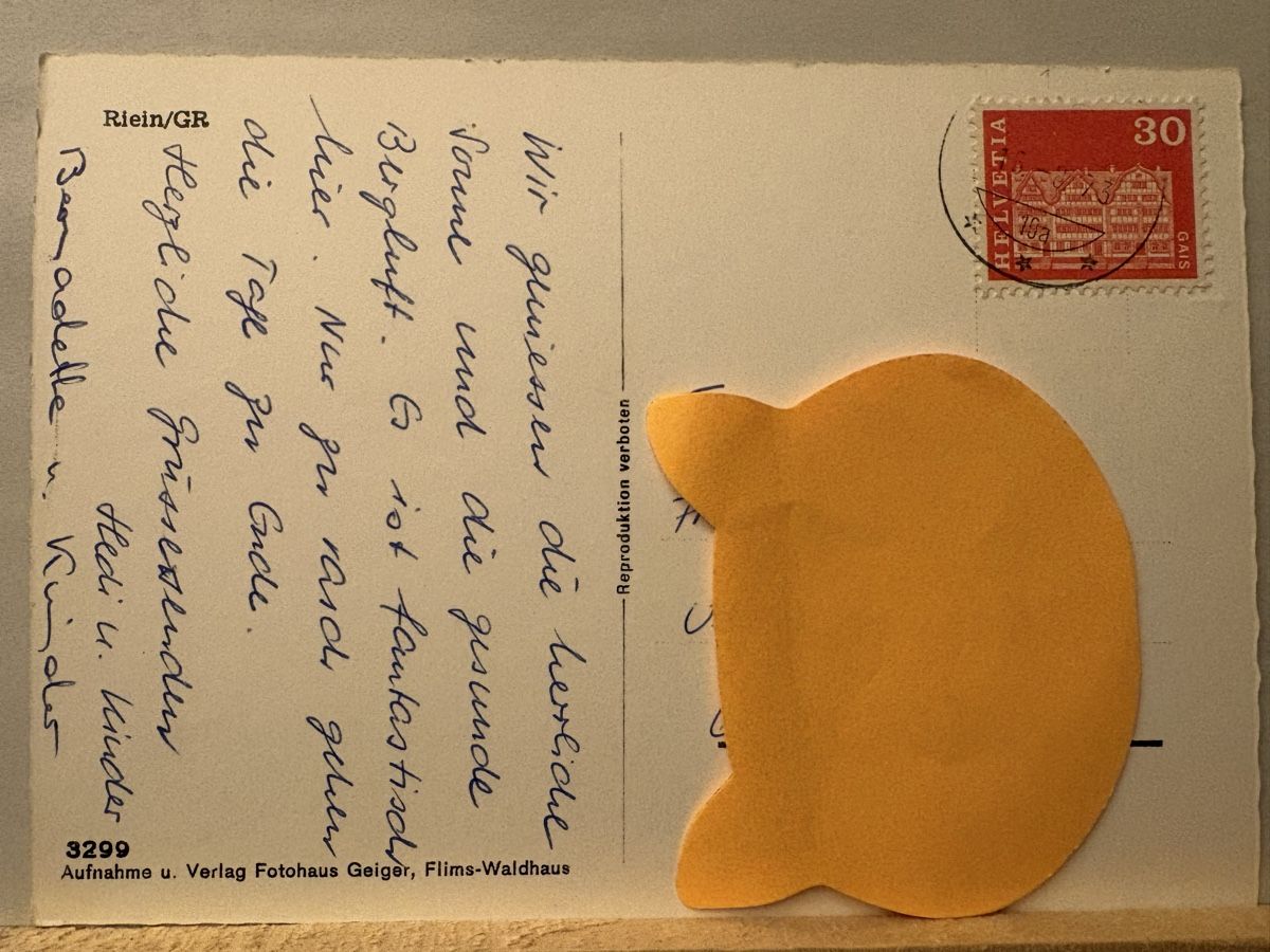 Cartoline postali: AK von Riein – Usato da Rümlang venduto da Brieftaube1 1