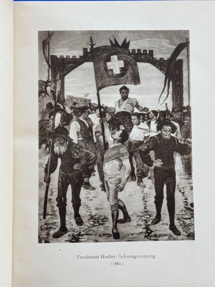 Libri: Geschichte der Schweiz. 1920. Halbleder. Ex Libris – Usato da Adliswil venduto da buch_und_kunst 4