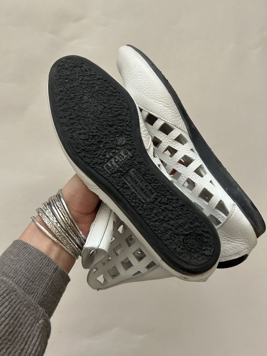 Chaussures femmes: Arche Lederschuhe weiss Gr. 40  – D'occasion à Oberentfelden par Klingm 2