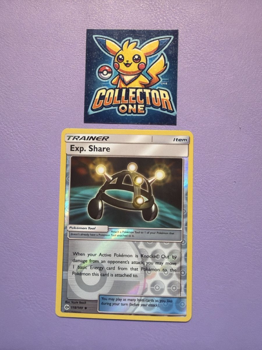 Pokémon Carte collezionabili: Pokemon 2017 Trainer Holo Exp. Share mega selten – Nuovo (secondo la descrizione) da Lommiswil venduto da CollectorOne