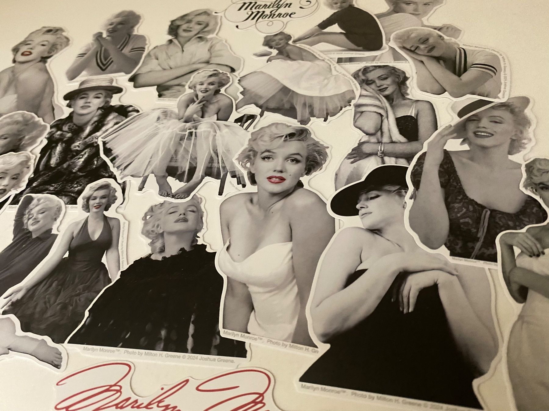 Sticker: 23 Stickers : Marilyn Monroe – Nuovo (secondo la descrizione) da Collombey venduto da Cards07 2