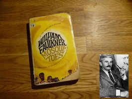 Antikes Buch William Faulkner Mosquitoes USA1962 to Helen