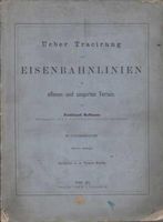 Ueber Tracierung von Eisenbahnlinien Ferdinand Hoffmann