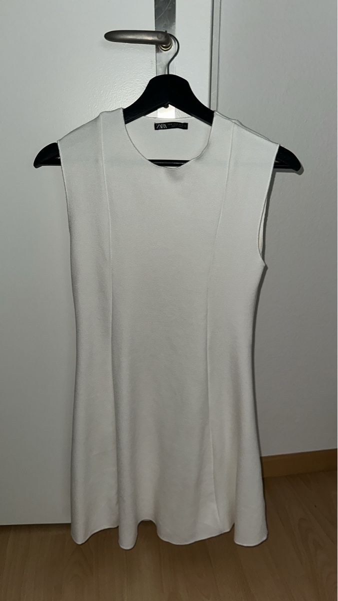 Zara Kleider: Robe blanche ZARA, taille M – Neu (gemäss Beschreibung) aus Bülach von sar_j6bk 1