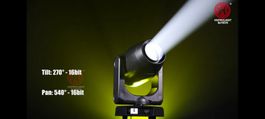 700 BSWF, LED CMY PROFILE 500W MOVINGLIGHT 8Stk. SET