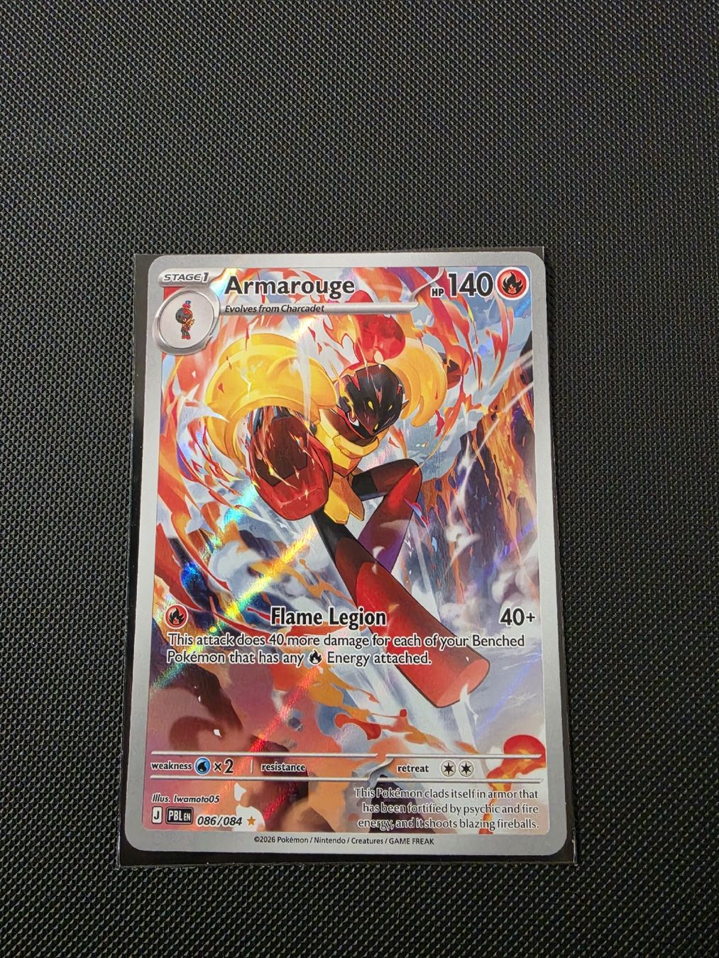 Pokémon Carte collezionabili: Pokémon Armarouge PBL 086/084  EN – Nuovo (secondo la descrizione) da Luzern venduto da heini81