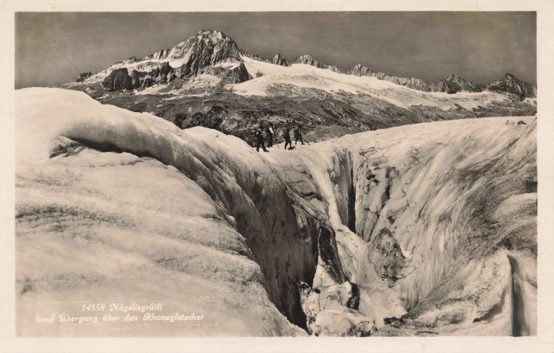 Cartoline postali: Nägelisgrätli Übergang – Usato da Biasca venduto da Blenio71