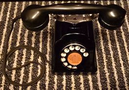 Antikes Telefon Mod. 29 mit HF-TR Filter