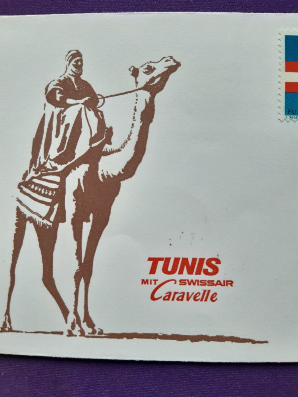 Tutti i francobolli: Flugbrief Vaduz-ZH-TUNIS, eingeschrieben, 5.XI.1964 – Nuovo (secondo la descrizione) da Wangs venduto da weisstannen01 2
