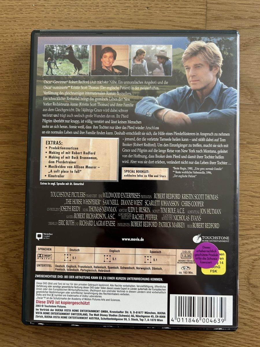 Tutti i DVDs: DVD Der Pferdeflüsterer – Usato da Gibswil venduto da nat_2nfv 1