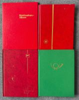 4 Steck-Alben für Briefmarken