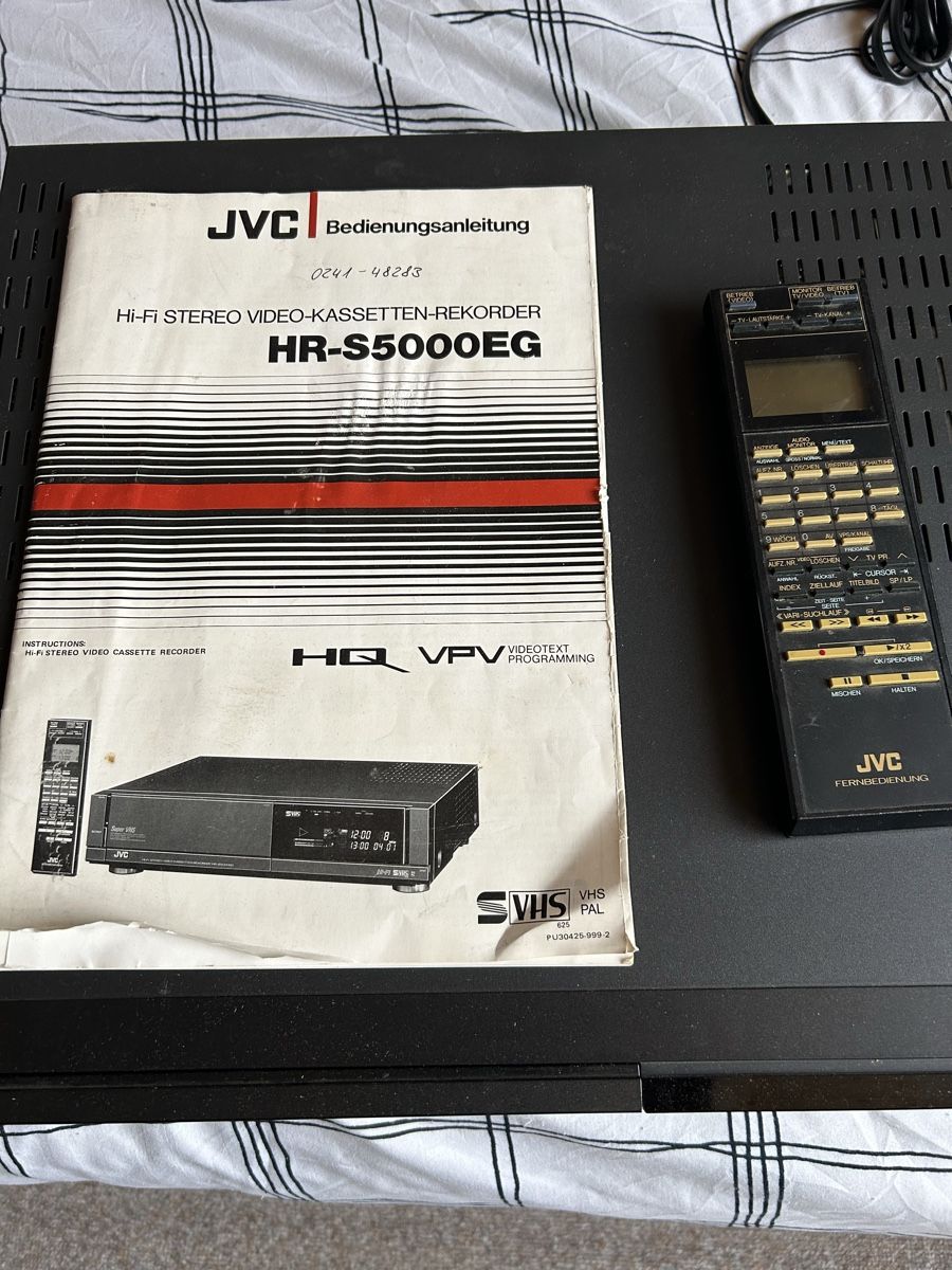 JVC Registratori: JVC HR-S5000 Super VHS – Difettoso da Oberstammheim venduto da Dbsound24 4