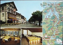 STEIN AM RHEIN Werbung Hotel-Restaurant <zur Rheingerbe>