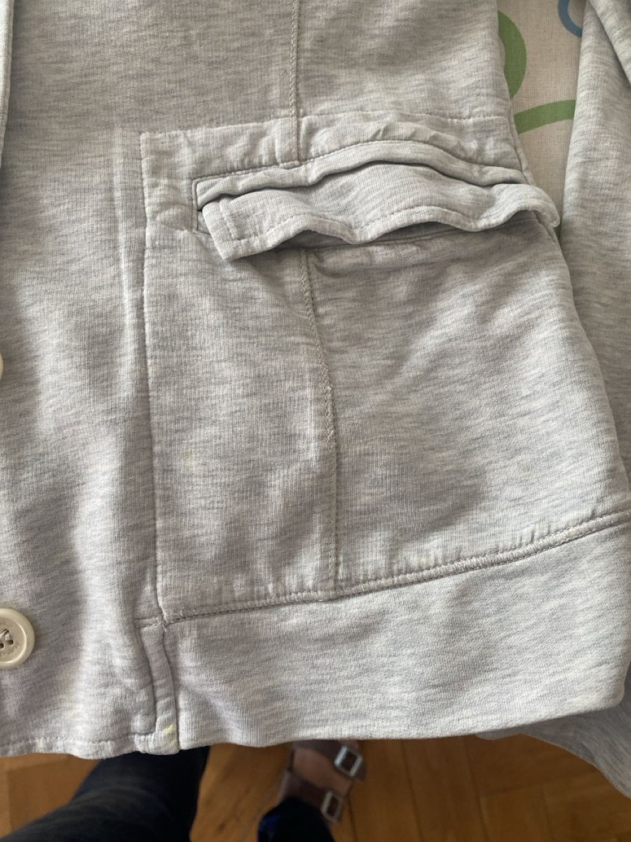 Hessnatur Giacche: Hessnatur Blazer Gr. S Übergangsjacke grau meliert – Usato da Flawil venduto da IrisK010203 4
