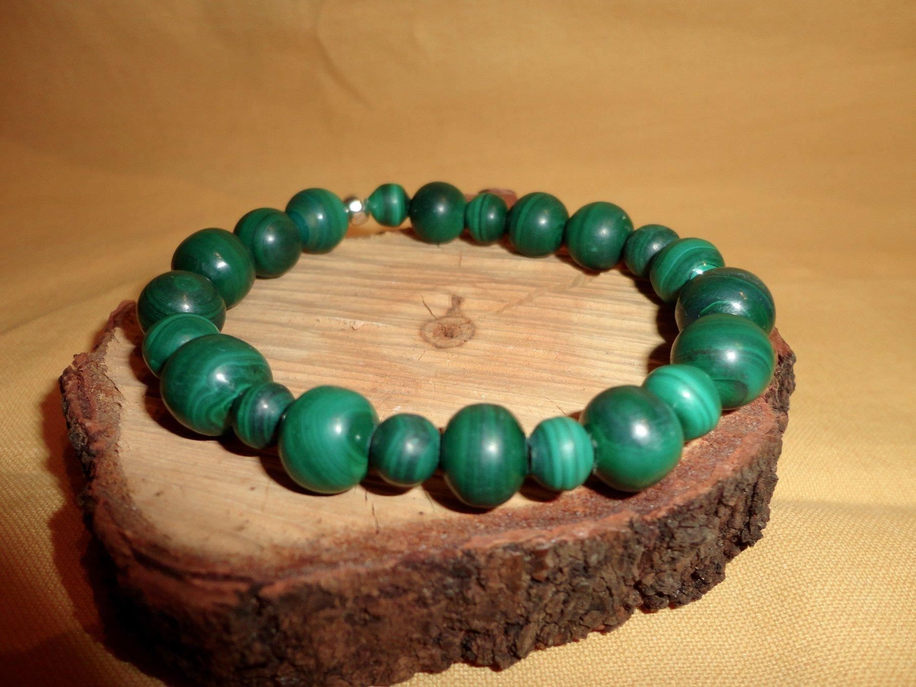 Bracciali & Braccialetti: Armband - Malachit  echt – Nuovo (secondo la descrizione) da Biberist venduto da tl-schmuck 1