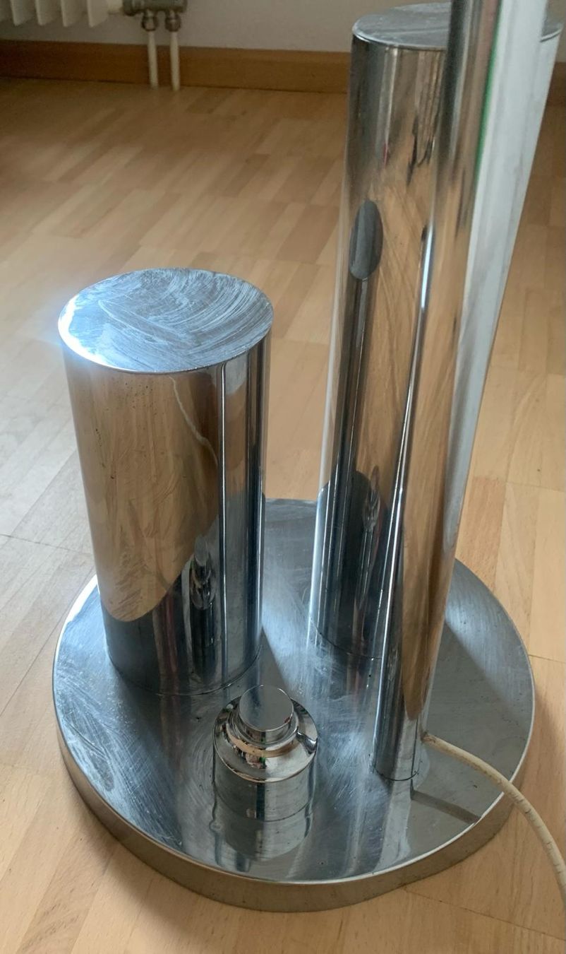 Lampade: Grosse Bogenlampe Italien 70er Jahre – Usato da Basel venduto da Jcva 4
