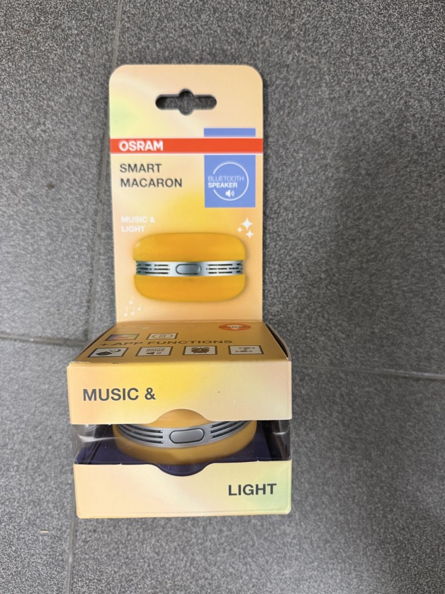 Casse acustiche: Osram Smart Macaron Bluetooth Speaker neu in OVP – Nuovo e nell'imballaggio originale da Seengen venduto da Gegu2