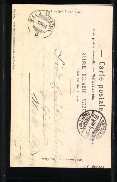Cartes postales: AK Schweiz, Wappen der Schweizer Kantone – D'occasion à Berlin par bartko-reher 1