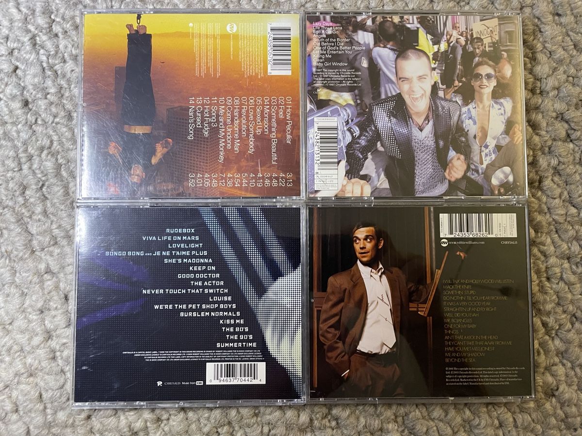 CDs: 4x Robbie Williams  – Neu (gemäss Beschreibung) aus Reinach AG von trigger7811 1