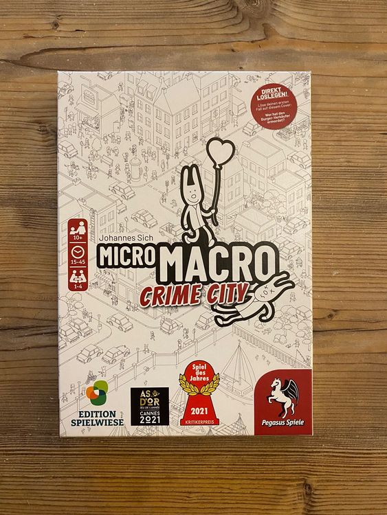 Micromacro Crime City (Gebraucht) in Ennetmoos für CHF 10 – mit ...