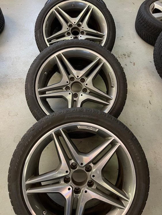 Mercedes AMG Kompletträder Winter 215/45R18 93V | Kaufen auf Ricardo