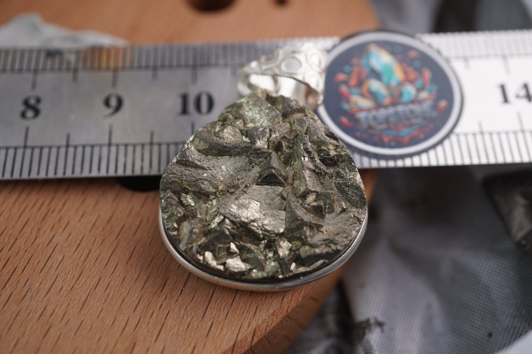Minerali & Pietre curative: Pyrit Anhänger Edel     Ab 1.-  Rausverkauf – Nuovo e nell'imballaggio originale da Eschenbach SG venduto da topstone 5