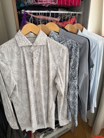 6 x Hemden Joop Grösse 40 Knitterfrei/-arm Pit und Pat (neu)