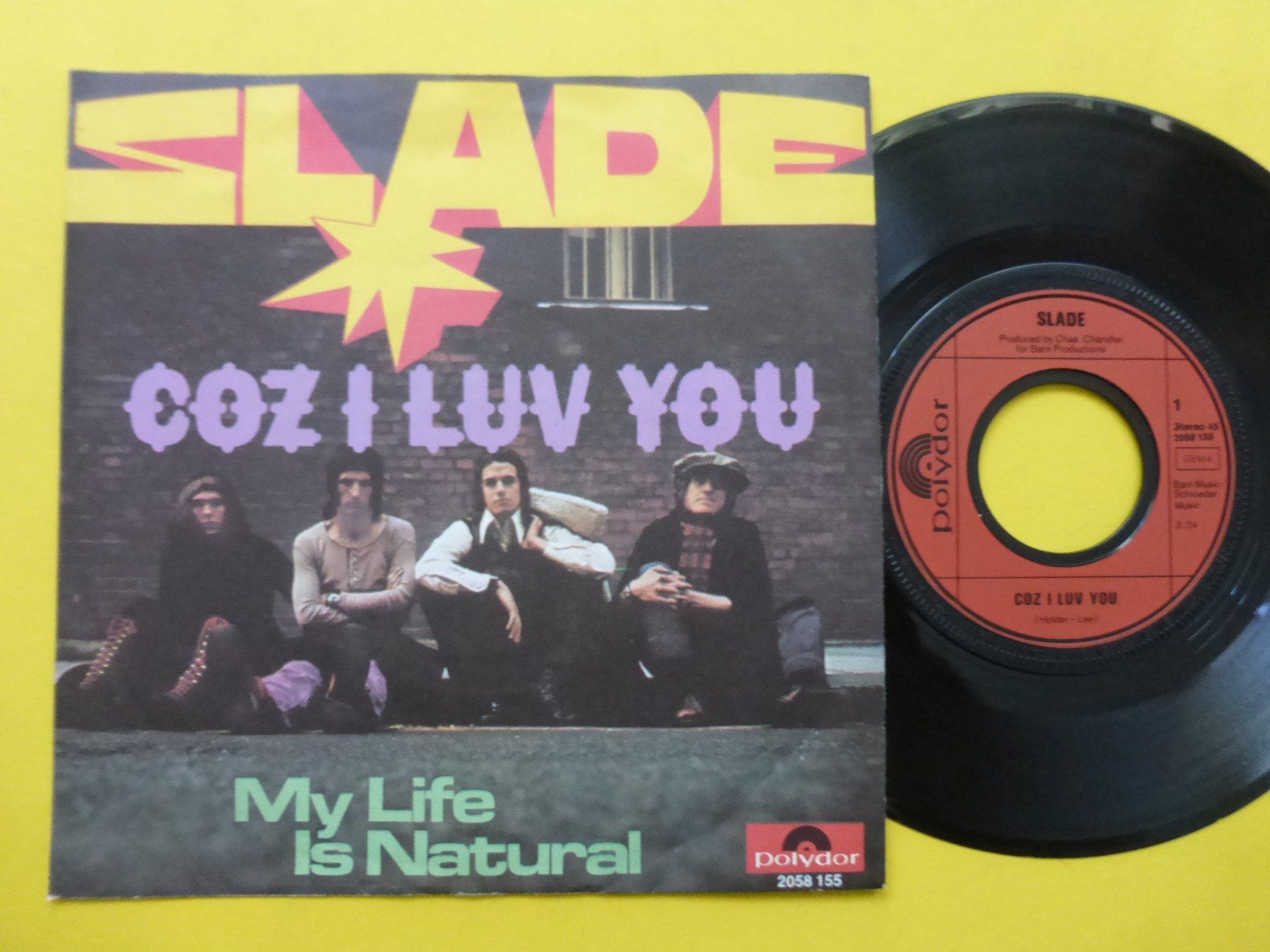 Schallplatten: Slade – Coz I Luv You – Gebraucht aus Zürich von Swiss57