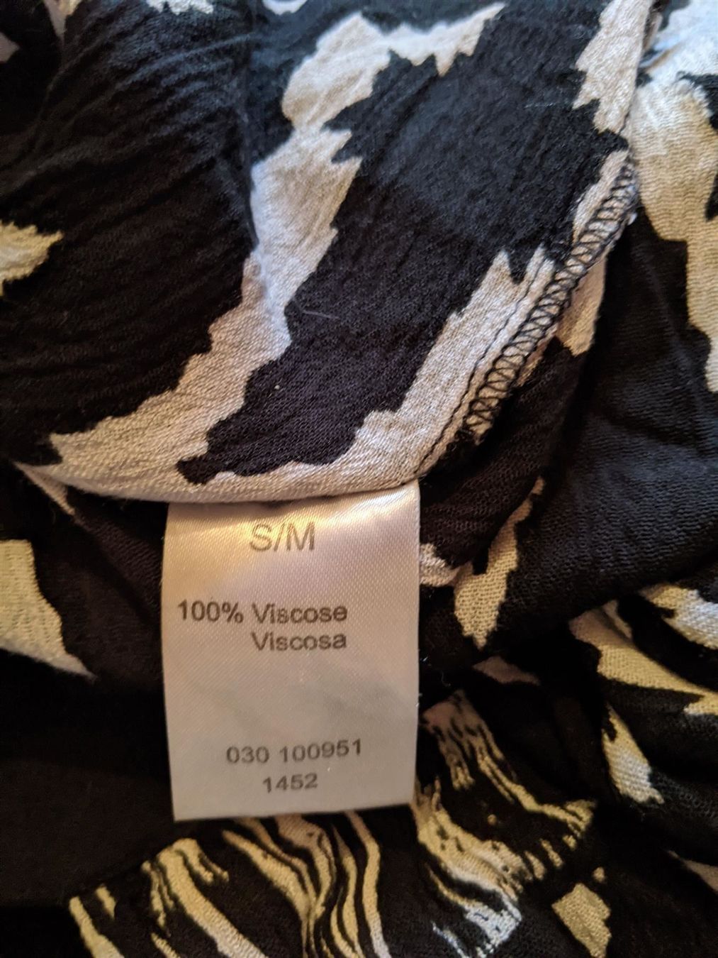 Vestiti: CHRIS LINE : Robe ehtno graphique noir/blanc M-L – Nuovo e nell'imballaggio originale da Petit-Lancy venduto da lilycerise 4